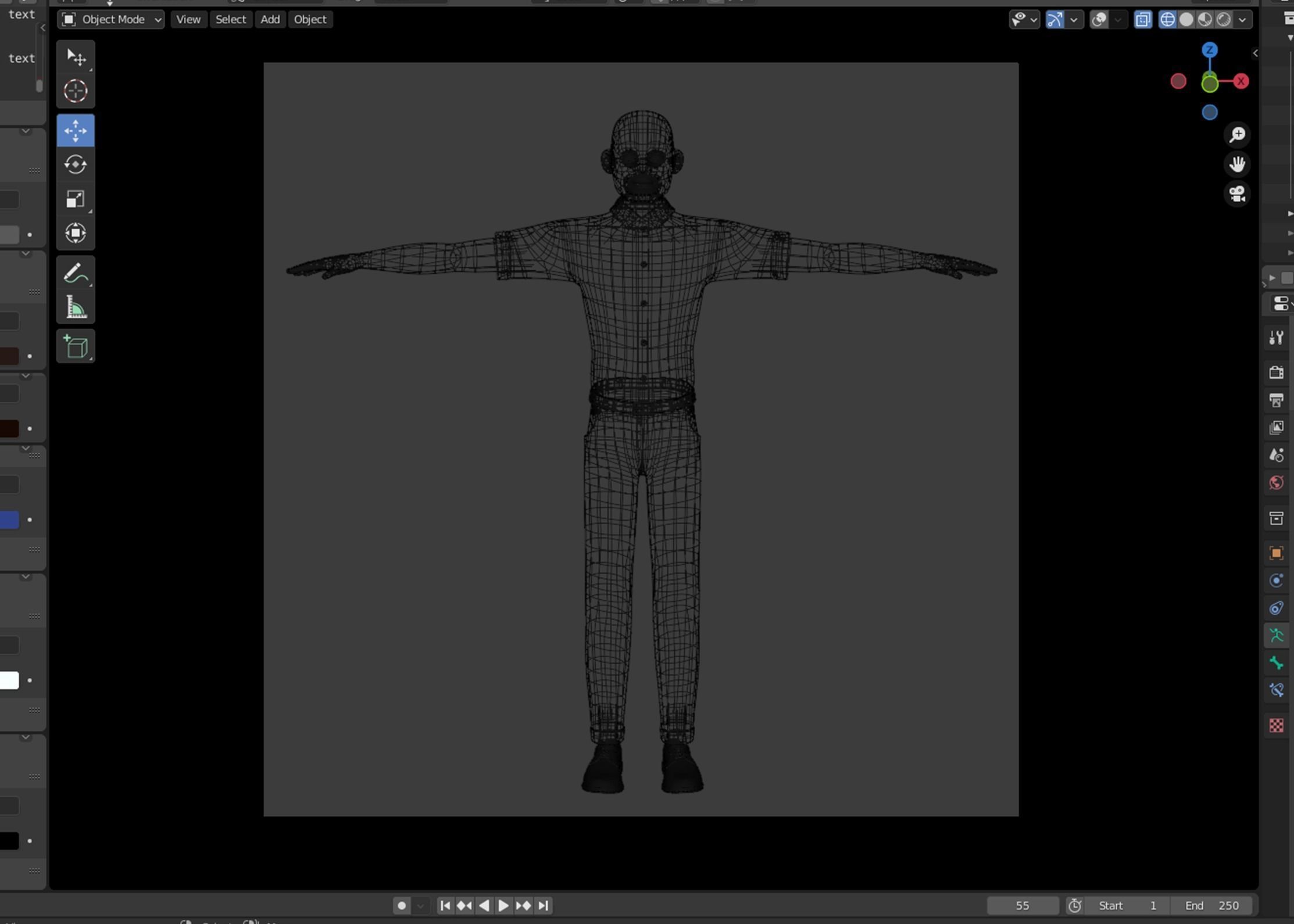 Clean topology mesh preview